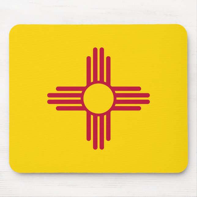 New Mexico State Flag Mouse Mat (Front)