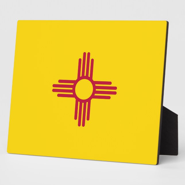 New Mexico State Flag Plaque (Side)