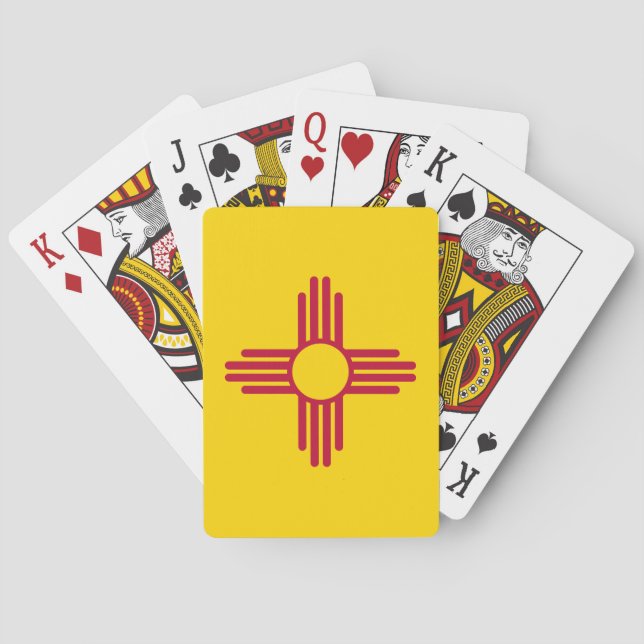 New Mexico State Flag Playing Cards (Back)