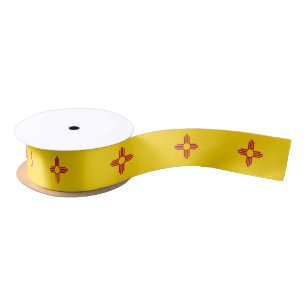 New Mexico State Flag Satin Ribbon