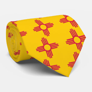 New Mexico State Flag Tie