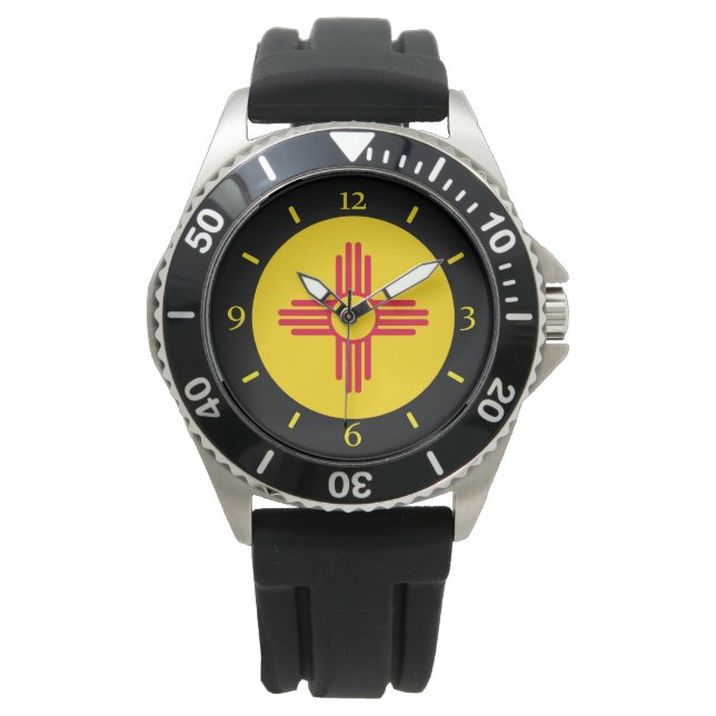 New Mexico State Flag Watch Design (Front)