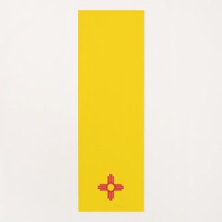 New Mexico State Flag Yoga Mat