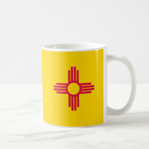 New Mexico State Flag Zia Sun Coffee Mug