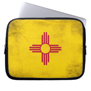 New Mexico State Flag- Zia Sun Laptop Sleeve