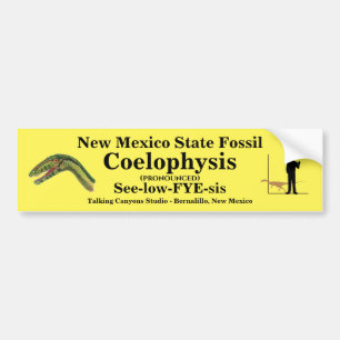 New Mexico State Fossil Bumper Sticker