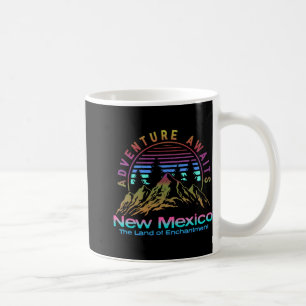 New Mexico State Retro Vintage Outdoors & Nm M Coffee Mug