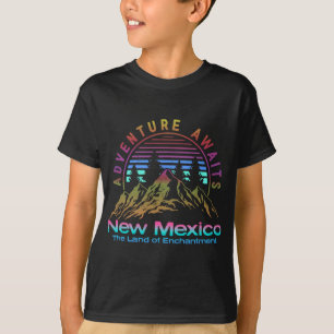 New Mexico State Retro Vintage Outdoors & Nm M T-Shirt