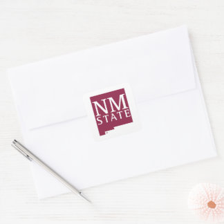New Mexico State Square Sticker