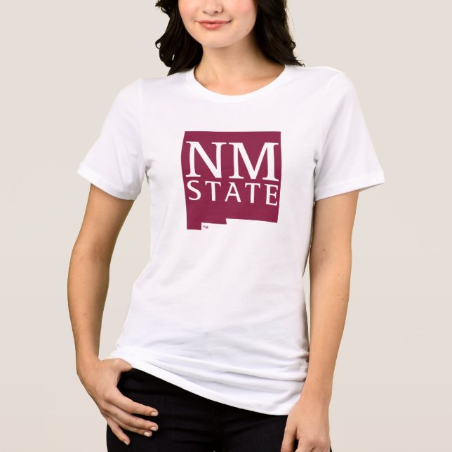 New Mexico State Tri-Blend Shirt (Front)