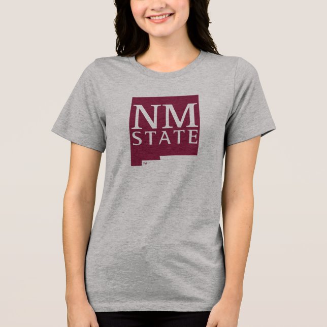 New Mexico State Tri-Blend Shirt (Front)