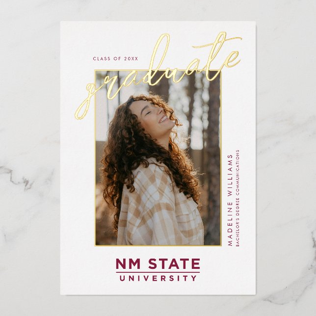 New Mexico State University Graduation (Front)