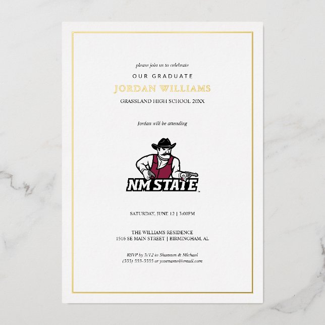 New Mexico State University Graduation (Front)