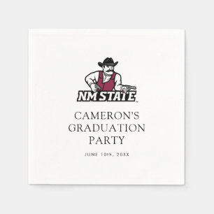 New Mexico State University Graduation Napkin