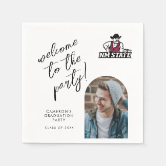 New Mexico State University Graduation Napkin