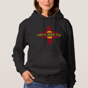 New Mexico State Zia Symbol Design Pullover 