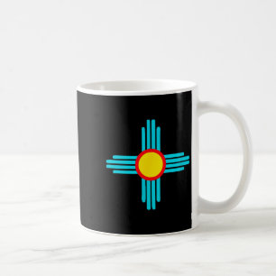 New Mexico State Zia Vintage Retro-modern Design  Coffee Mug