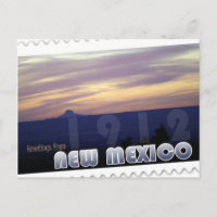 New Mexico statehood centennial 1912 postcard