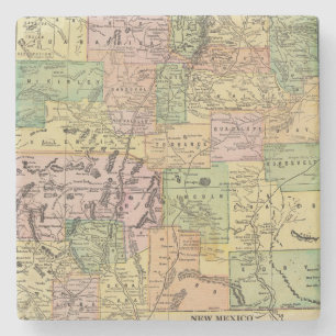 New Mexico Stone Coaster