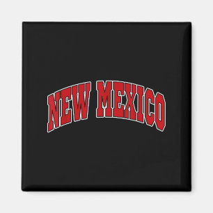 New Mexico - Throwback Design - Clic  Magnet