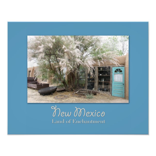New Mexico Turquoise Trail Shops Photo Print (Front)