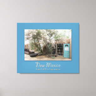 New Mexico Turquoise Trail Wrapped Canvas