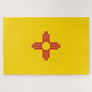 New Mexico (US State) Flag Jigsaw Puzzle