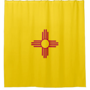 New Mexico (US State) Flag Shower Curtain