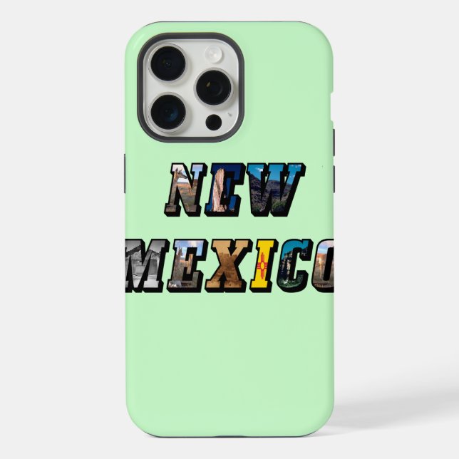 New Mexico, USA iPhone Case (Back)