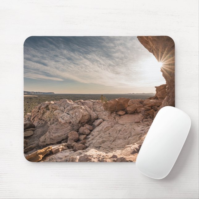New Mexico - USA Mouse Mat (With Mouse)