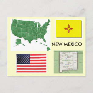 New Mexico, USA Postcard
