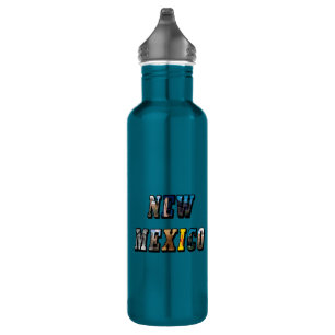 New Mexico, USA Text 710 Ml Water Bottle