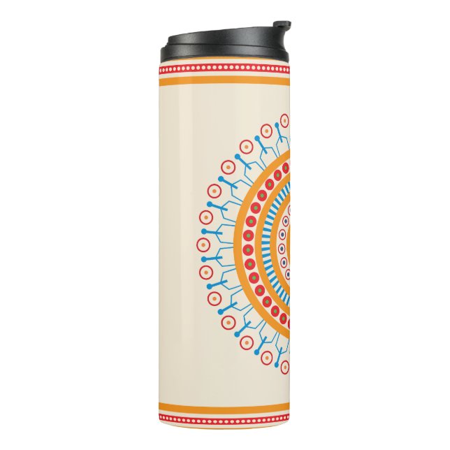 New Mexico Vibe Thermal Tumbler (Rotated Left)