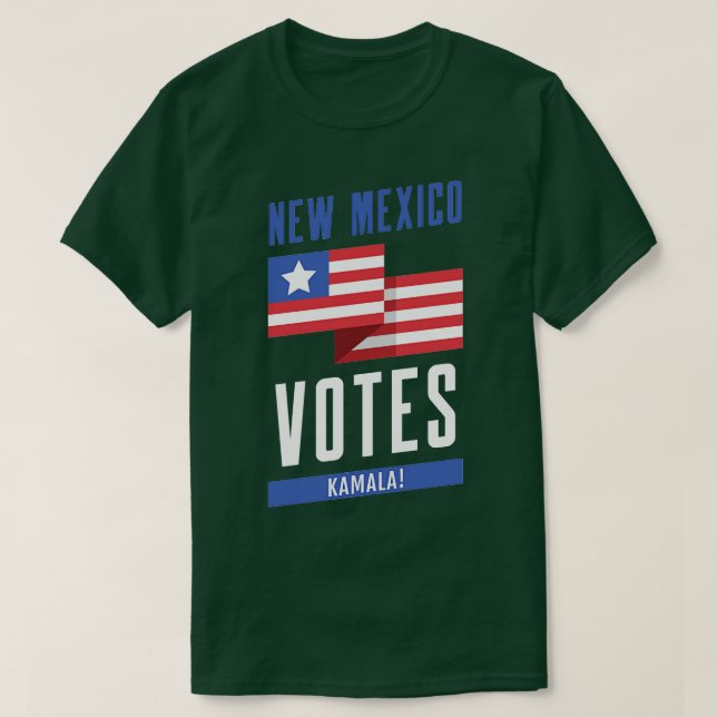 New Mexico Votes Kamala T-Shirt (Design Front)