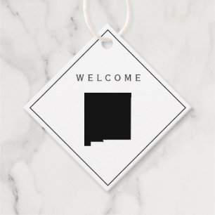 New Mexico Welcome Bag Gift Tag Wedding Weekend