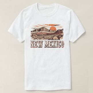 New Mexico Western Desert Sunset T-Shirt
