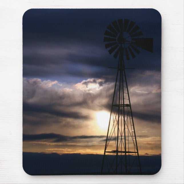 New Mexico Windmill Mouse Mat (Front)