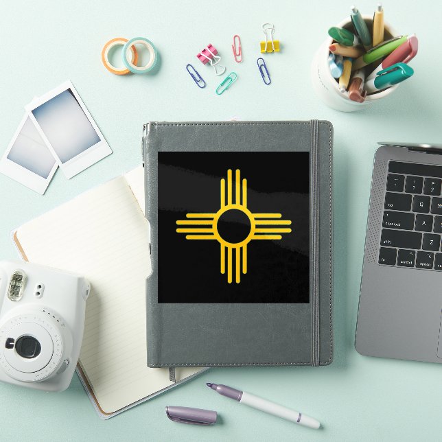 New Mexico Yellow Zia Sun  (iPad Cover)