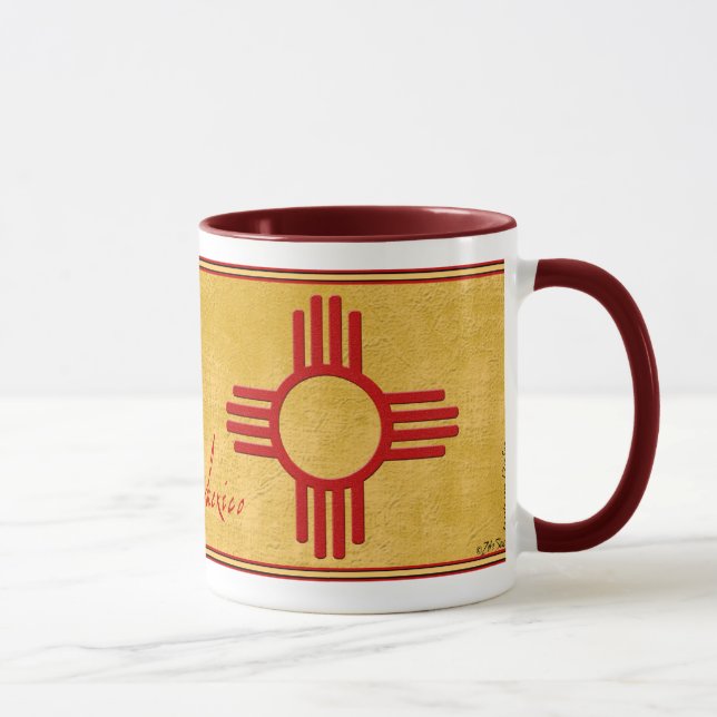 New Mexico Zia Mug (Right)