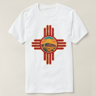 New Mexico Zia Sun Desert Vintage T-shirt