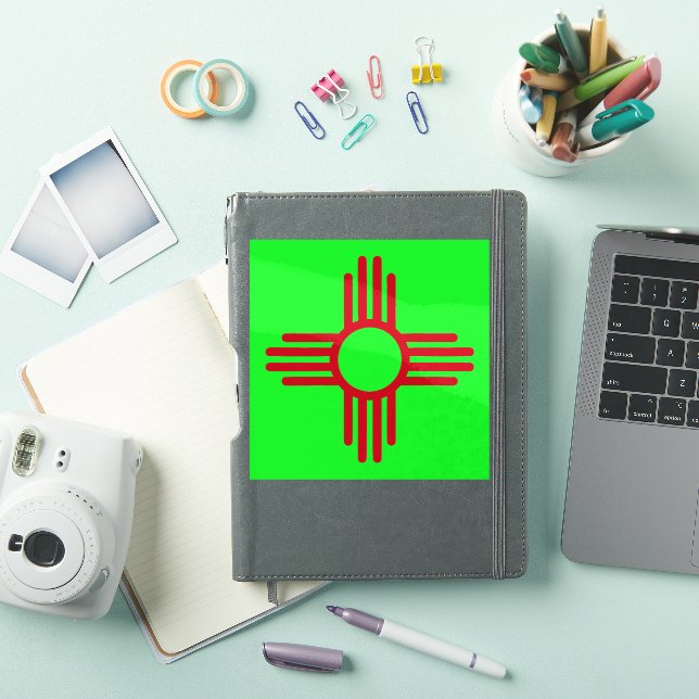 New Mexico Zia Sun Green  (iPad Cover)
