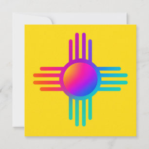 New Mexico Zia Sun Invitation