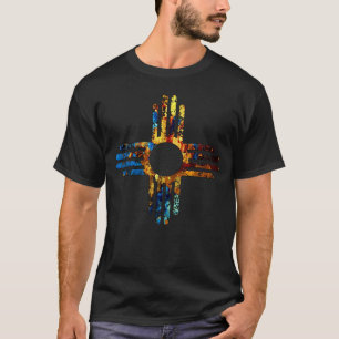 New Mexico Zia Sun Symbol T-Shirt