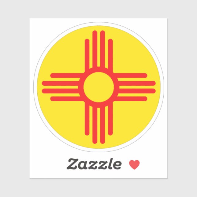 New Mexico's Zia Sun Symbol (Sheet)