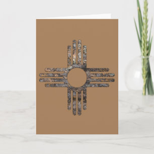 New Mexico's Zia Sun Symbol Talking Canyons, NCard Card