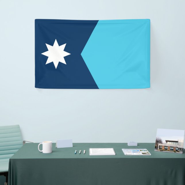 New Minnesota State Flag Banner (Tradeshow)