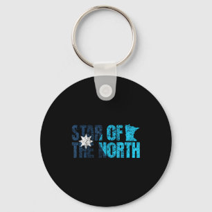 New Minnesota State Flag Mn Star Of The North Map Key Ring