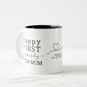 New Mom Two-Tone Coffee Mug