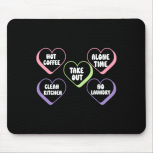 New Mom Valentines Day Things Moms Like Mommy And Mouse Mat
