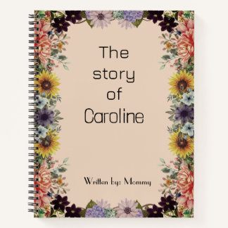 New Mommy baby journal Spiral Notebook